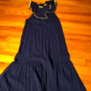 Killah frilled navy dress